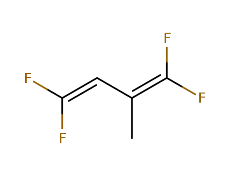 Molecular Structure of 1513-75-3 (1,3-Butadiene, 1,1,4,4-tetrafluoro-2-methyl-)
