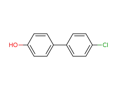Molecular Structure of 28034-99-3 (4-CHLORO-4'-HYDROXYBIPHENYL)