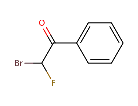 Molecular Structure of 321-75-5 (Ethanone, 2-bromo-2-fluoro-1-phenyl- (9CI))