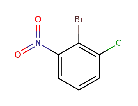 Molecular Structure of 19128-48-4 (2-BROMO-1-CHLORO-3-NITROBENZENE)