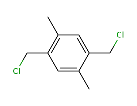 Molecular Structure of 6298-72-2 (2,5-BIS(CHLOROMETHYL)-P-XYLENE)