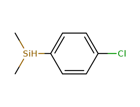 Molecular Structure of 1432-31-1 ((4-chlorophenyl)(dimethyl)silane)