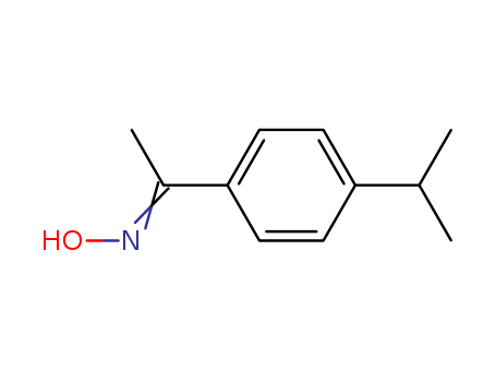 Ethanone, 1-[4-(1-methylethyl)phenyl]-, oxime