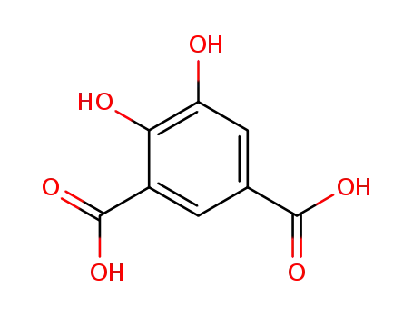 Molecular Structure of 4707-77-1 (4,5-dihydroxyisophthalic acid)