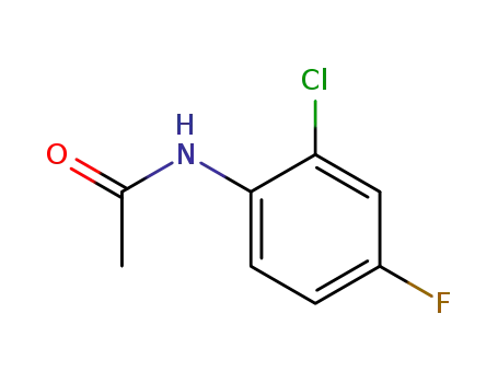 Molecular Structure of 399-35-9 (Acetamide,N-(2-chloro-4-fluorophenyl)-)