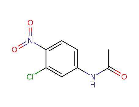 Molecular Structure of 712-33-4 (Acetamide, N- (3-chloro-4-nitrophenyl)-)