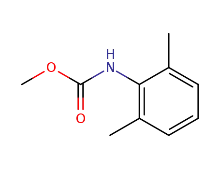 Molecular Structure of 20642-93-7 (N-(2,6-Dimethylphenyl)carbamic acid methyl ester)