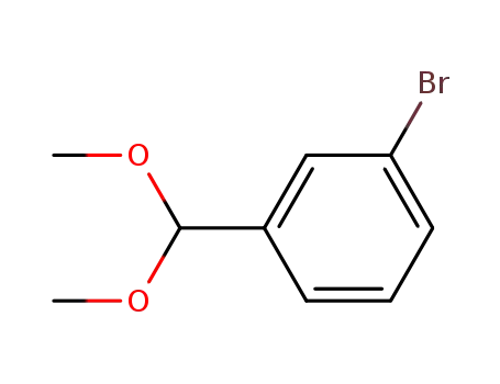 Molecular Structure of 67073-72-7 (3-BROMOBENZALDEHYDE DIMETHYL ACETAL)