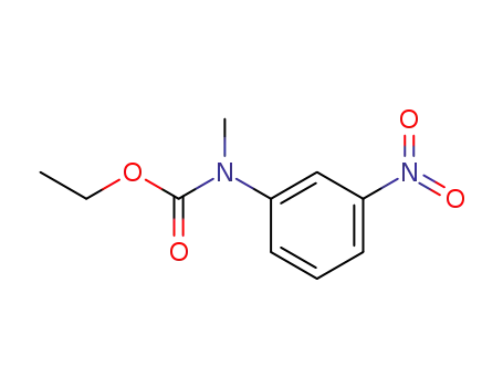 Molecular Structure of 80179-73-3 (Carbamic acid, methyl(3-nitrophenyl)-, ethyl ester)