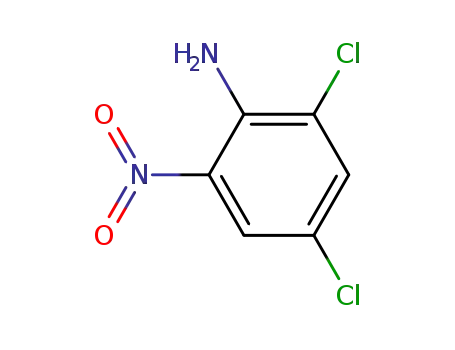 Molecular Structure of 2683-43-4 (2,4-DICHLORO-6-NITROANILINE)