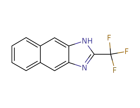 Molecular Structure of 30048-94-3 (2-(TRIFLUOROMETHYL)NAPHTO-[2,3-D]-IMIDAZOLE)