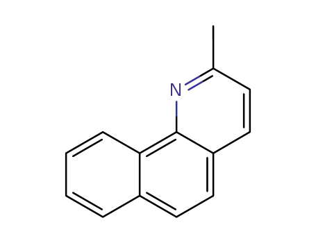Molecular Structure of 605-88-9 (2-methylbenzo[h]quinoline)