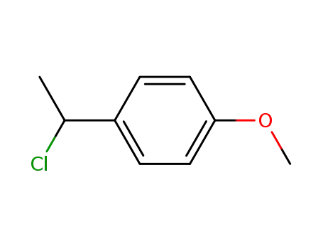 Molecular Structure of 1538-89-2 (Benzene, 1-(1-chloroethyl)-4-methoxy-)