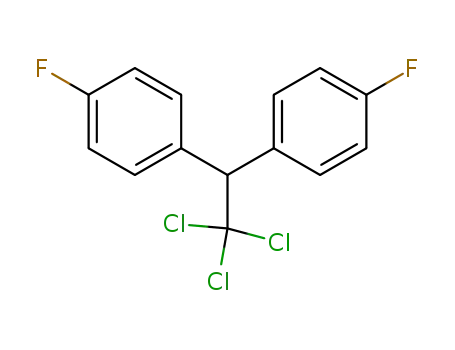 Molecular Structure of 475-26-3 (1,1'-(2,2,2-trichloroethylidene)bis(p-fluorobenzene))