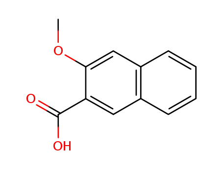 Molecular Structure of 883-62-5 (3-METHOXY-2-NAPHTHOIC ACID)