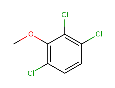 Molecular Structure of 50375-10-5 (2,3,6-TRICHLOROANISOLE)