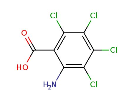 Benzoic acid, 2-amino-3,4,5,6-tetrachloro-