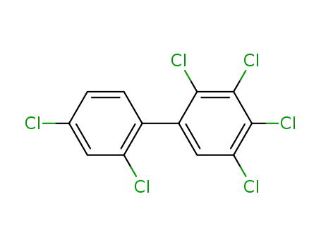 Molecular Structure of 35694-06-5 (2,2',3,4,4',5-HEXACHLOROBIPHENYL)