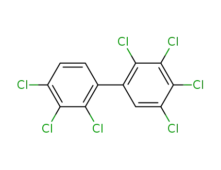 Molecular Structure of 35065-30-6 (2,2',3,3',4,4',5-HEPTACHLOROBIPHENYL)