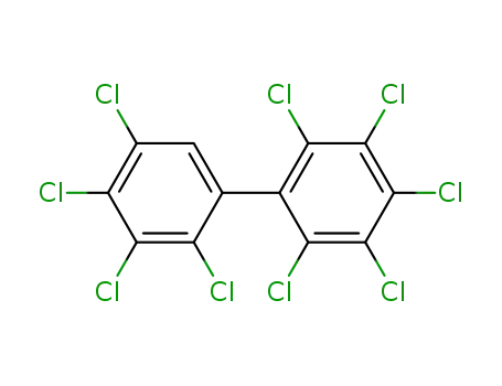 Molecular Structure of 40186-72-9 (2,2',3,3',4,4',5,5',6-NONACHLOROBIPHENYL)