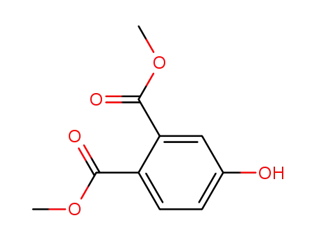 Molecular Structure of 22479-95-4 (DIMETHYL 4-HYDROXYPHTHALATE)