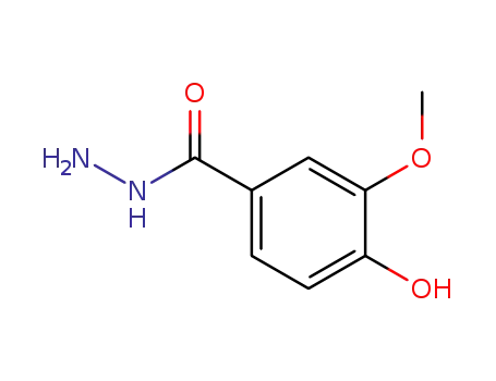 Molecular Structure of 100377-63-7 (VANILLIC ACID HYDRAZIDE)