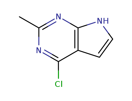 4-chloro-2-methyl-7H-pyrrolo[2,3-d]pyrimidine