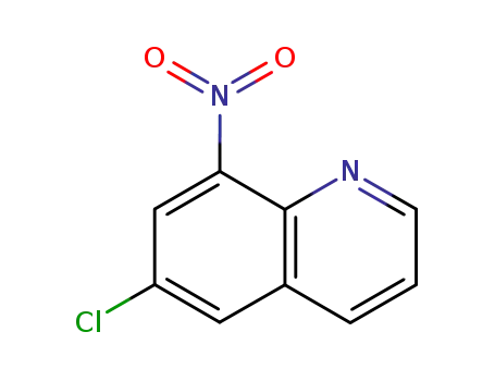 Molecular Structure of 68527-66-2 (6-chloro-8-nitroquinoline)