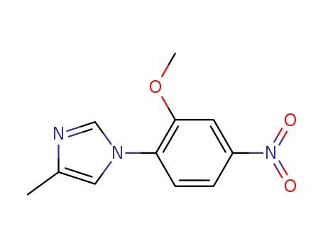 1-(2-methoxy-4-nitrophenyl)-4-methyl-1H-imidazole
