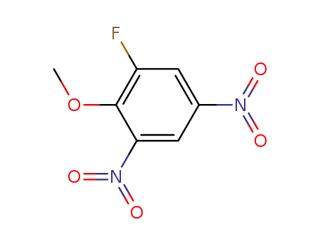 Molecular Structure of 344-78-5 (Benzene, 1-fluoro-2-methoxy-3,5-dinitro-)