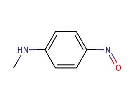 Molecular Structure of 10595-51-4 (N-METHYL-4-NITROSOANILINE�)