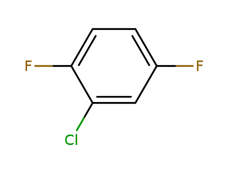 Molecular Structure of 2367-91-1 (1-Chloro-2,5-difluorobenzene)