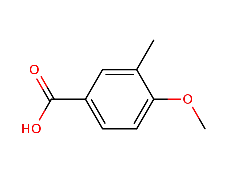 Molecular Structure of 6880-04-2 (4-Methoxy-3-methylbenzoic acid)