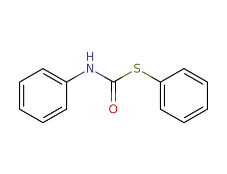 Molecular Structure of 4910-32-1 (S-phenyl phenylcarbamothioate)