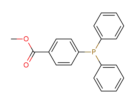 Benzoic acid, 4-(diphenylphosphino)-, methyl ester