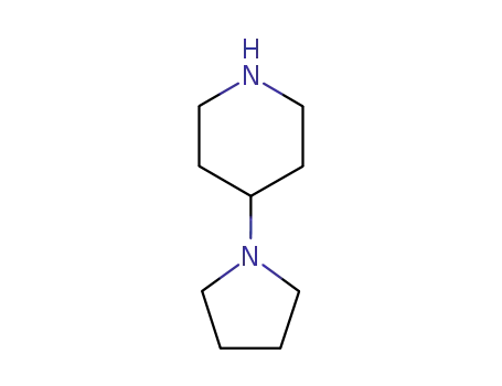 Molecular Structure of 5004-07-9 (4-(1-Pyrrolidinyl)piperidine)