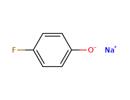 Molecular Structure of 371-35-7 (Phenol, 4-fluoro-, sodium salt)