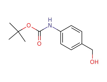 Molecular Structure of 144072-29-7 (BOC-4-AMINOBENZYLALCOHOL)
