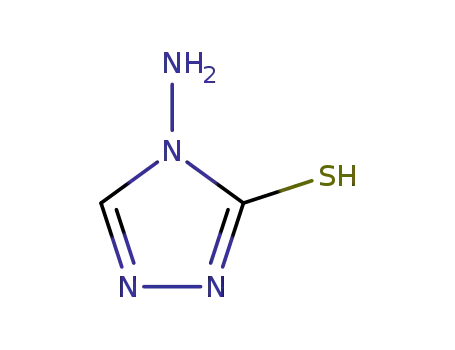 Molecular Structure of 4343-75-3 (4-AMINO-4H-1,2,4-TRIAZOLE-3-THIOL)