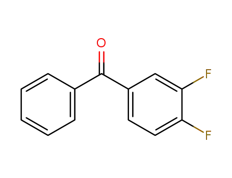 Molecular Structure of 85118-07-6 (3,4-DIFLUOROBENZOPHENONE)