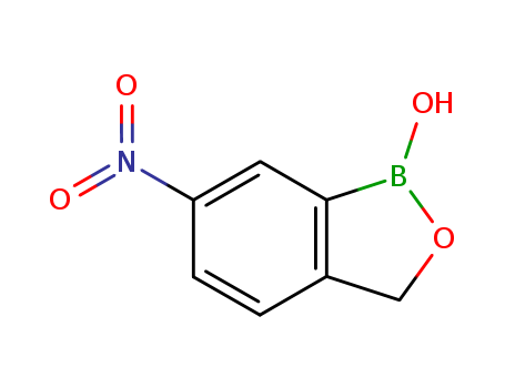 118803-40-0,(2-HYDROXYMETHYL-5-NITRO)BENZENEBORONIC ACID DEHYDRATE,5-Nitroboronphthalide