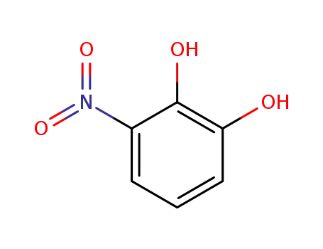Molecular Structure of 6665-98-1 (3-Nitrocatechol)