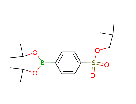 Benzenesulfonic acid, 4-(4,4,5,5-tetramethyl-1,3,2-dioxaborolan-2-yl)-,
2,2-dimethylpropyl ester