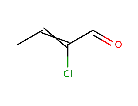 Molecular Structure of 53175-28-3 (2-chloro-2-butenal)