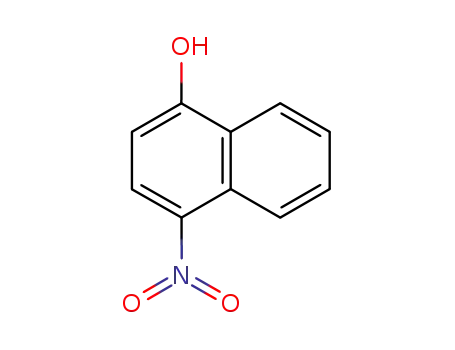 Molecular Structure of 605-62-9 (4-Nitro-1-naphthol)
