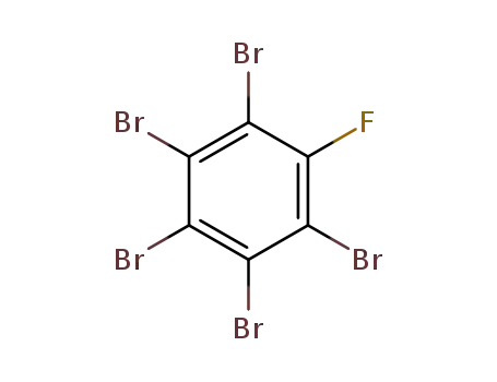 Molecular Structure of 827-05-4 (Benzene, pentabromofluoro-)