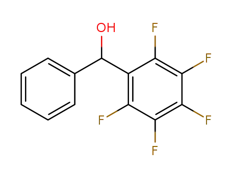 Molecular Structure of 1944-05-4 (2,3,4,5,6-PENTAFLUOROBENZHYDROL)