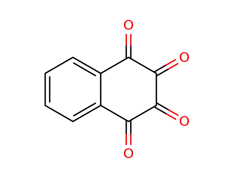 Molecular Structure of 30266-58-1 (1,2,3,4-TETRAOXO-1,2,3,4-TETRAHYDRONAPHTHALENE DIHYDRATE)