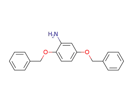 Molecular Structure of 51792-84-8 (2,5-bis(benzyloxy)aniline)