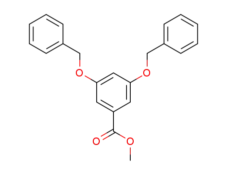 Molecular Structure of 58605-10-0 (METHYL 3,5-DIBENZYLOXYBENZOATE)
